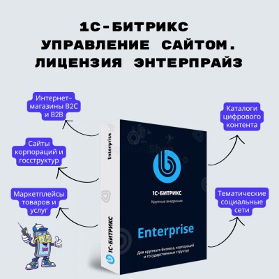 1С-Битрикс: Управление сайтом. Лицензия Энтерпрайз - купить в Баргузино